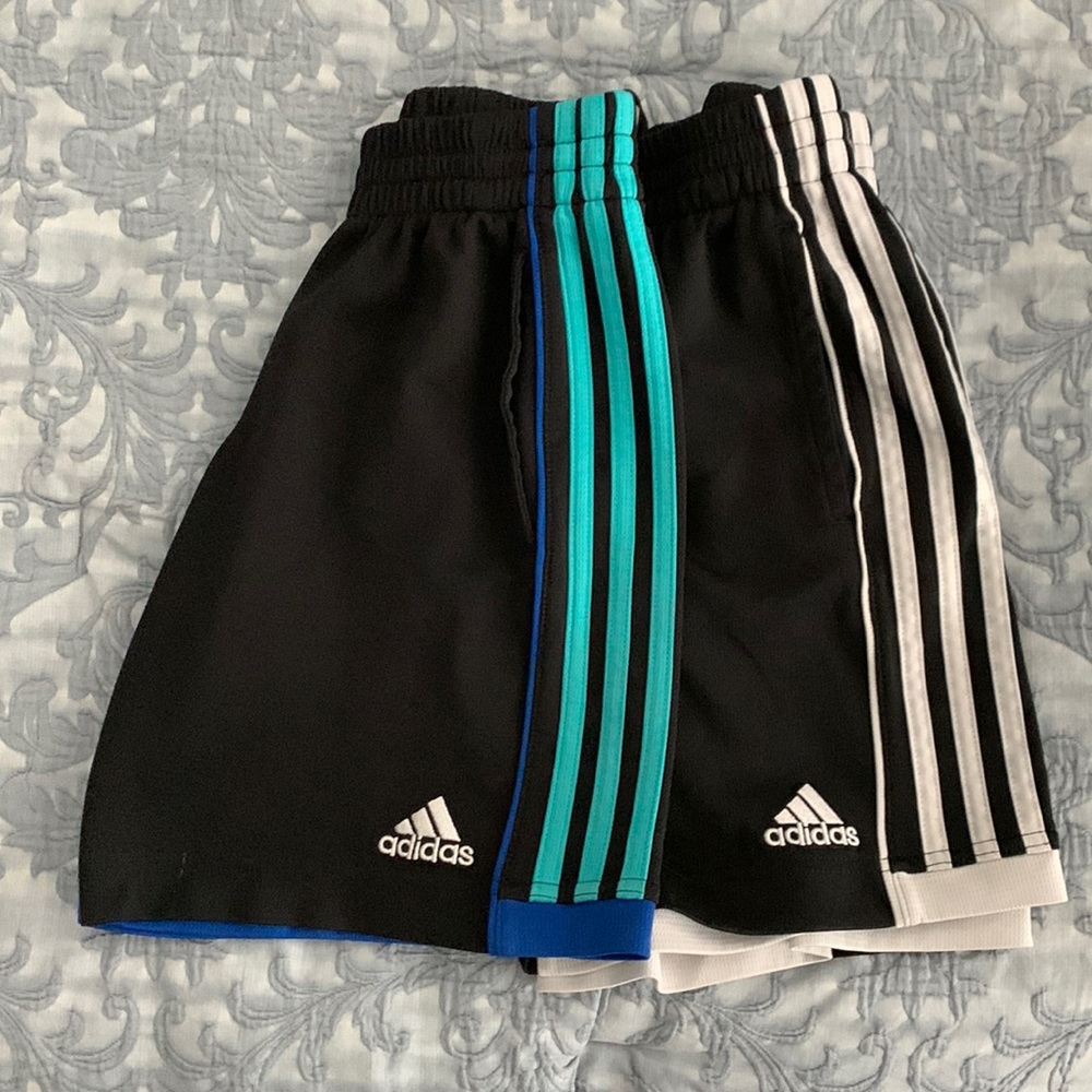Adidas boy shorts size S(8)